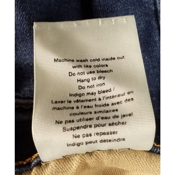 Rag & Bone Blue Mid Rise Skinny Jeans | Size 24 | Stretch Denim - Picture 8 of 8